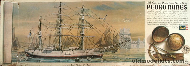 Revell 1/96 Pedro Nunes 19th Century Portuguese Naval Ship (ex-Clipper Thermopylae), H399-1200 plastic model kit